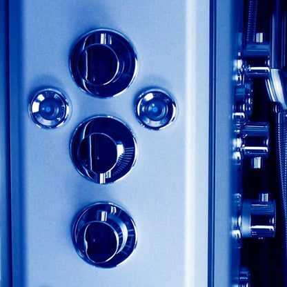 Insignia Premium Offset Quadrant Steam Shower Cabin 1100 x 700mm - Nuovo Luxury - Steam Shower