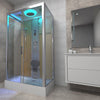 Insignia Premium Shower Cabin 1050x850mm - Chrome Frame - Nuovo Luxury - Steam Shower Bath