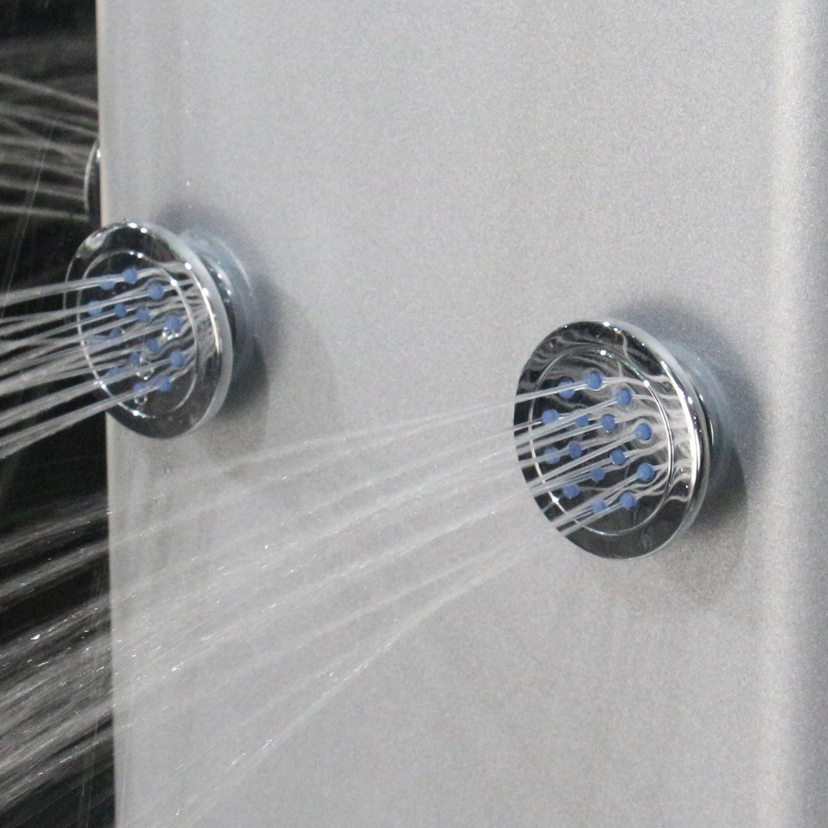 Insignia Rectangle Steam Shower Grey Marble - Nuovo Luxury - Steam Shower