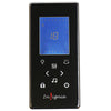 Insignia Premium Steam Shower 800x800mm - Black Frame/Clear Glass