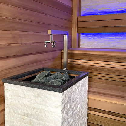 Insignia V2 Ultimate 6 to 8 - Person Garden Sauna Cedar Wood - Nuovo Luxury - Outdoor Sauna