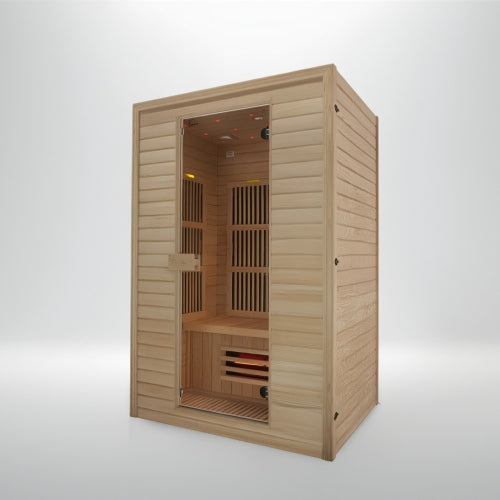 2 Person Indoor Infrared Sauna – 1300mm x 1000mm