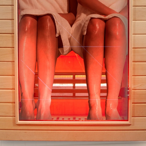 2 Person Indoor Infrared Sauna – 1300mm x 1000mm