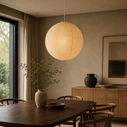 Sfera Washi Paper Globe Pendant