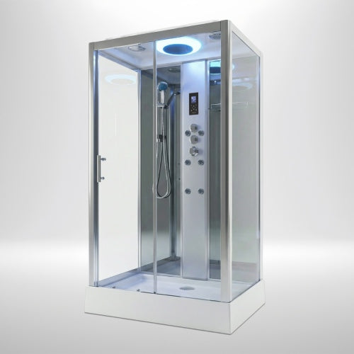 Insignia Premium Shower Cabin 1050x850mm - Chrome Frame