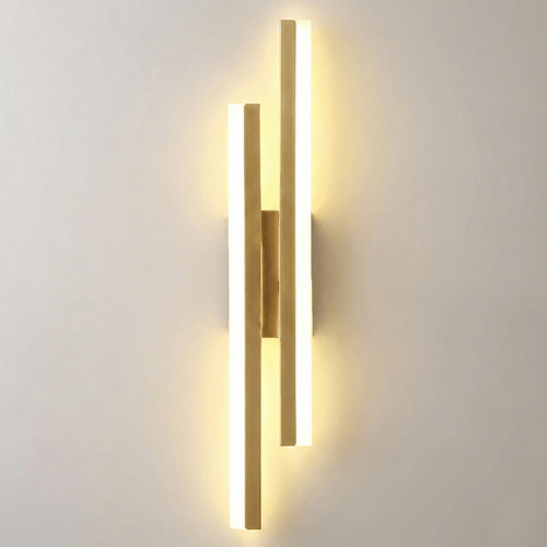 Modern Luxury LED Wall Sconce – Minimalist Up Down Acrylic Light (50cm) - Nuovo Luxury - 
