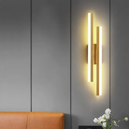 Modern Luxury LED Wall Sconce – Minimalist Up Down Acrylic Light (50cm) - Nuovo Luxury - 