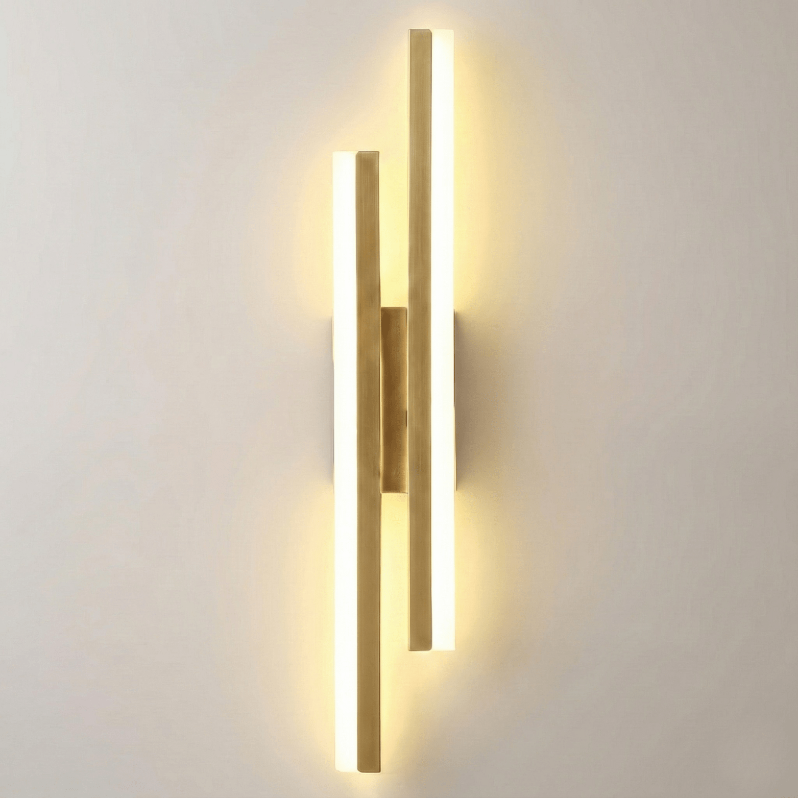 Modern Luxury LED Wall Sconce – Minimalist Up Down Acrylic Light (50cm) - Nuovo Luxury - 