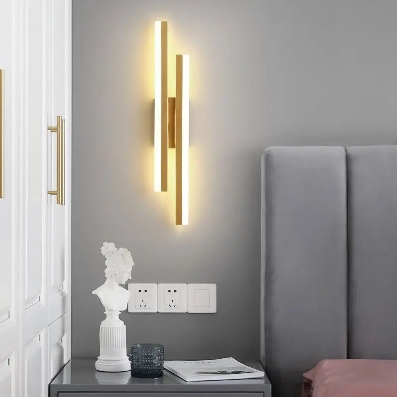 Modern Luxury LED Wall Sconce – Minimalist Up Down Acrylic Light (50cm) - Nuovo Luxury - 