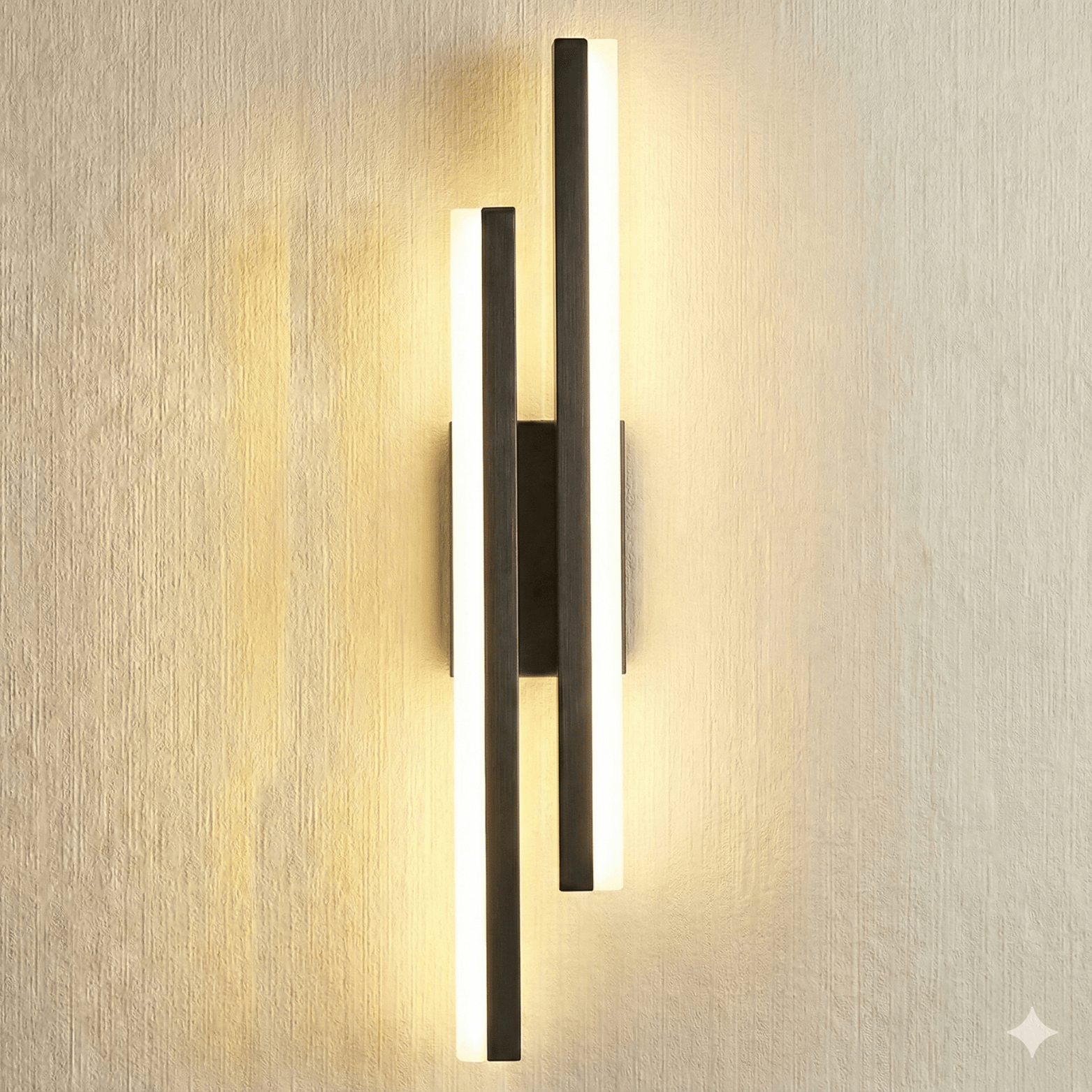 Modern Luxury LED Wall Sconce – Minimalist Up Down Acrylic Light (50cm) - Nuovo Luxury - 
