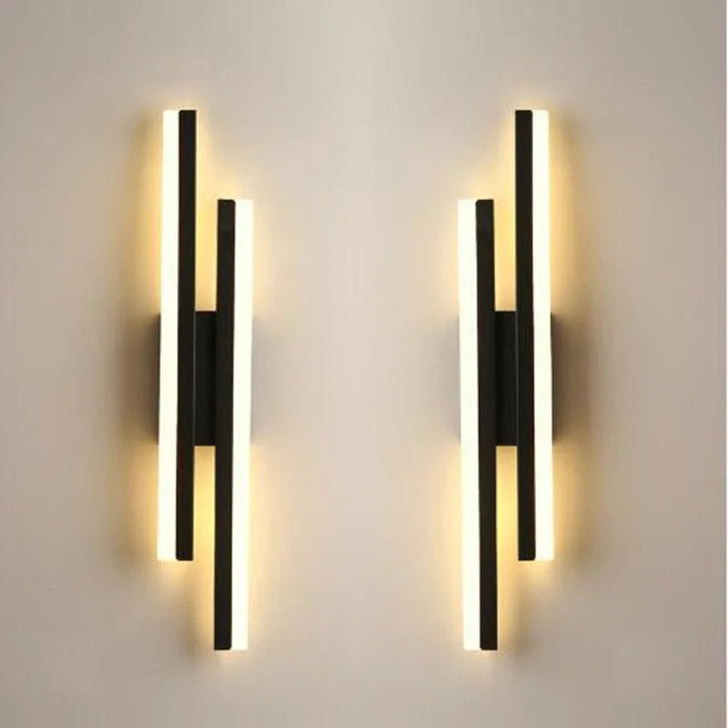 Modern Luxury LED Wall Sconce – Minimalist Up Down Acrylic Light (50cm) - Nuovo Luxury - 