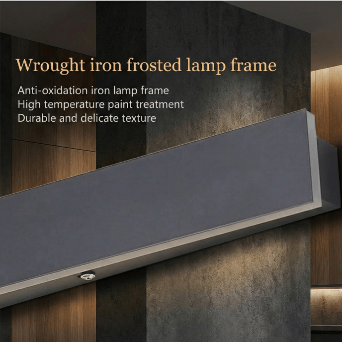 Modern Outdoor LED Wall Light – Long Vertical, Dimmable & Colour Change - Nuovo Luxury - 