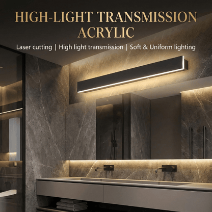 Modern Outdoor LED Wall Light – Long Vertical, Dimmable & Colour Change - Nuovo Luxury - 