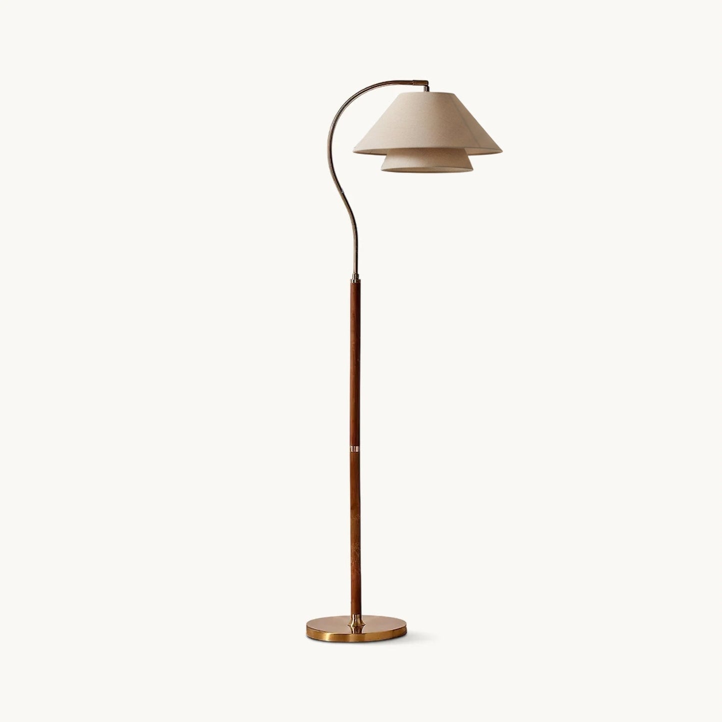 Arco Twin-Shade Floor Lamp