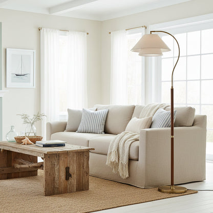 Arco Twin-Shade Floor Lamp