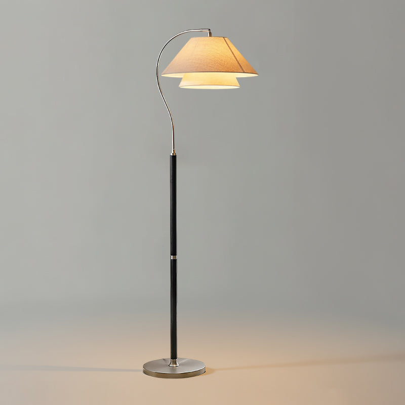 Arco Twin-Shade Floor Lamp