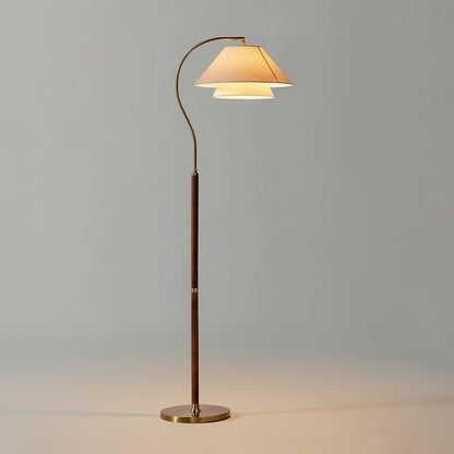 Arco Twin-Shade Floor Lamp