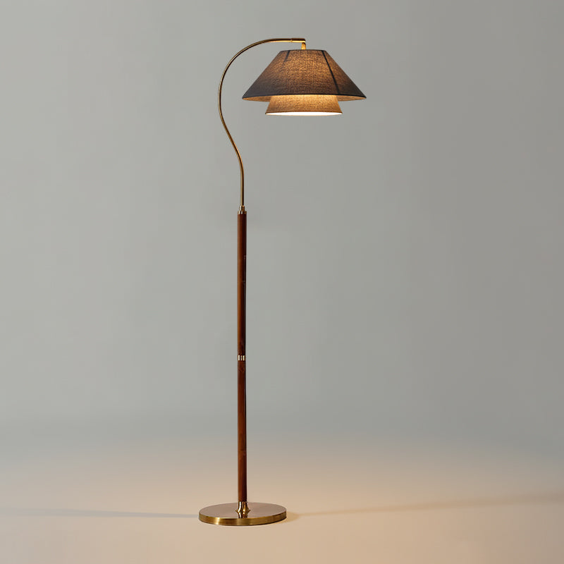 Arco Twin-Shade Floor Lamp