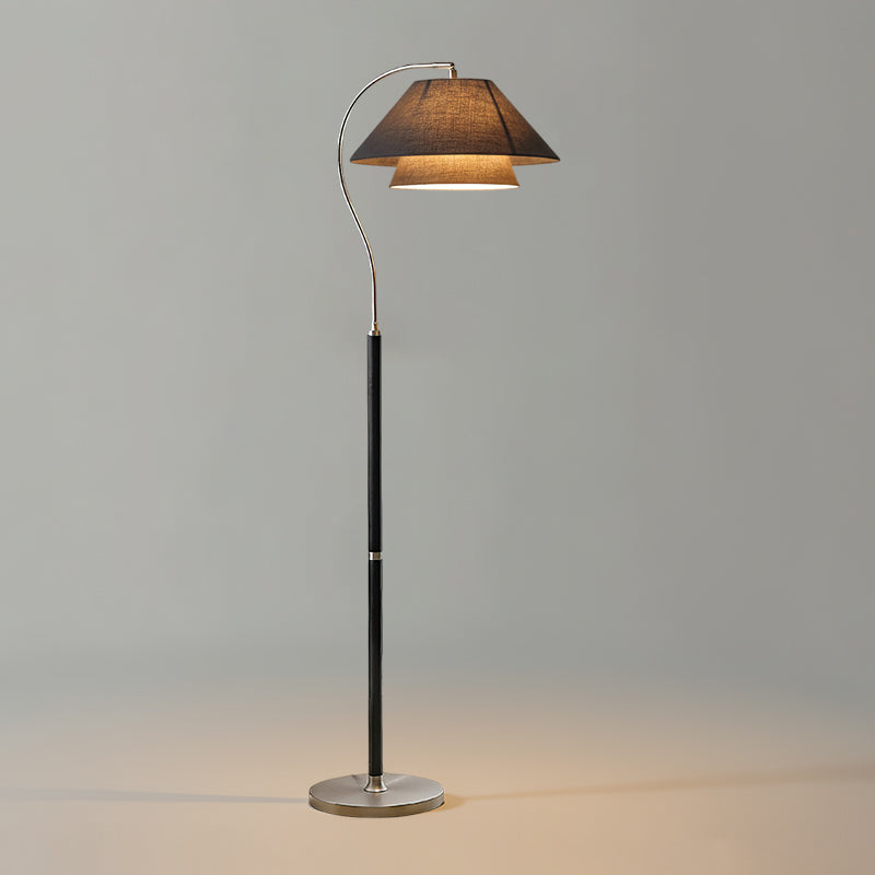 Arco Twin-Shade Floor Lamp