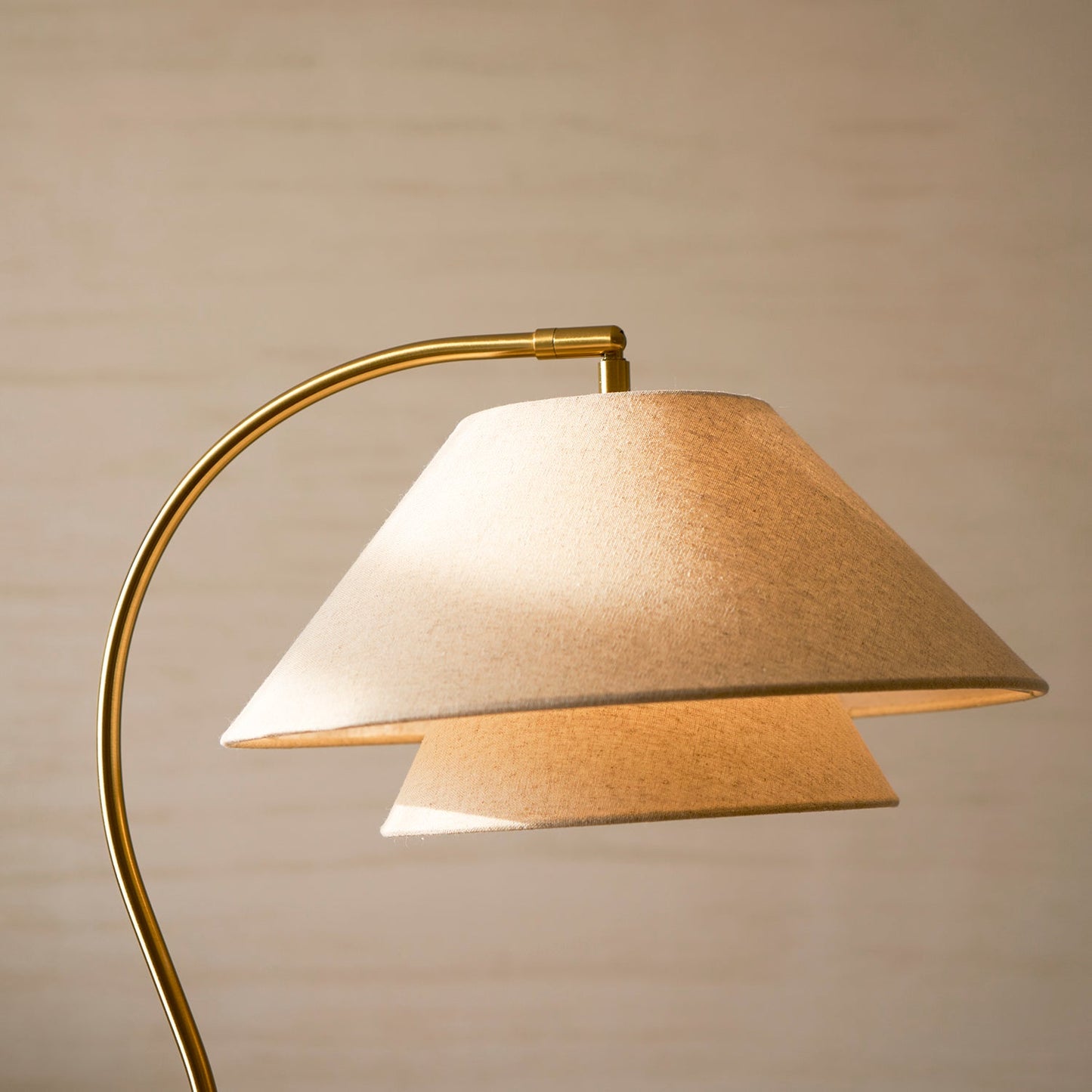 Arco Twin-Shade Floor Lamp