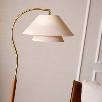 Arco Twin-Shade Floor Lamp