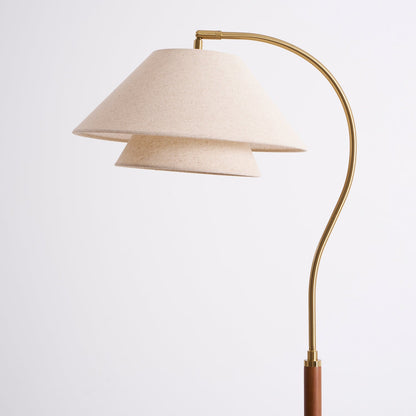 Arco Twin-Shade Floor Lamp