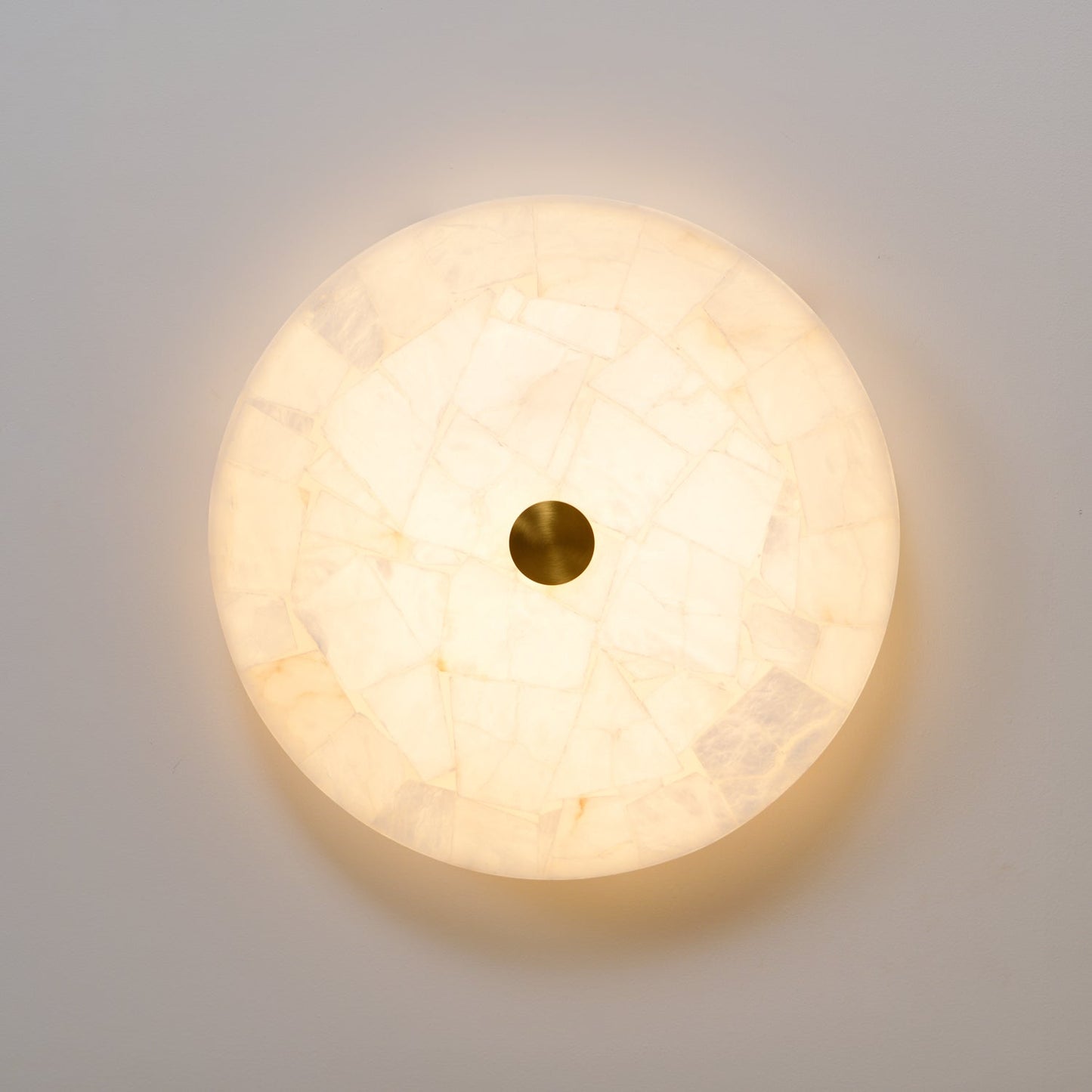 Cerchio Alabaster Ceiling Light