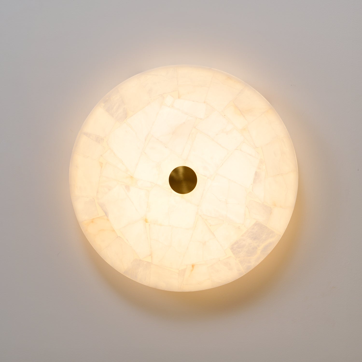 Cerchio Alabaster Ceiling Light