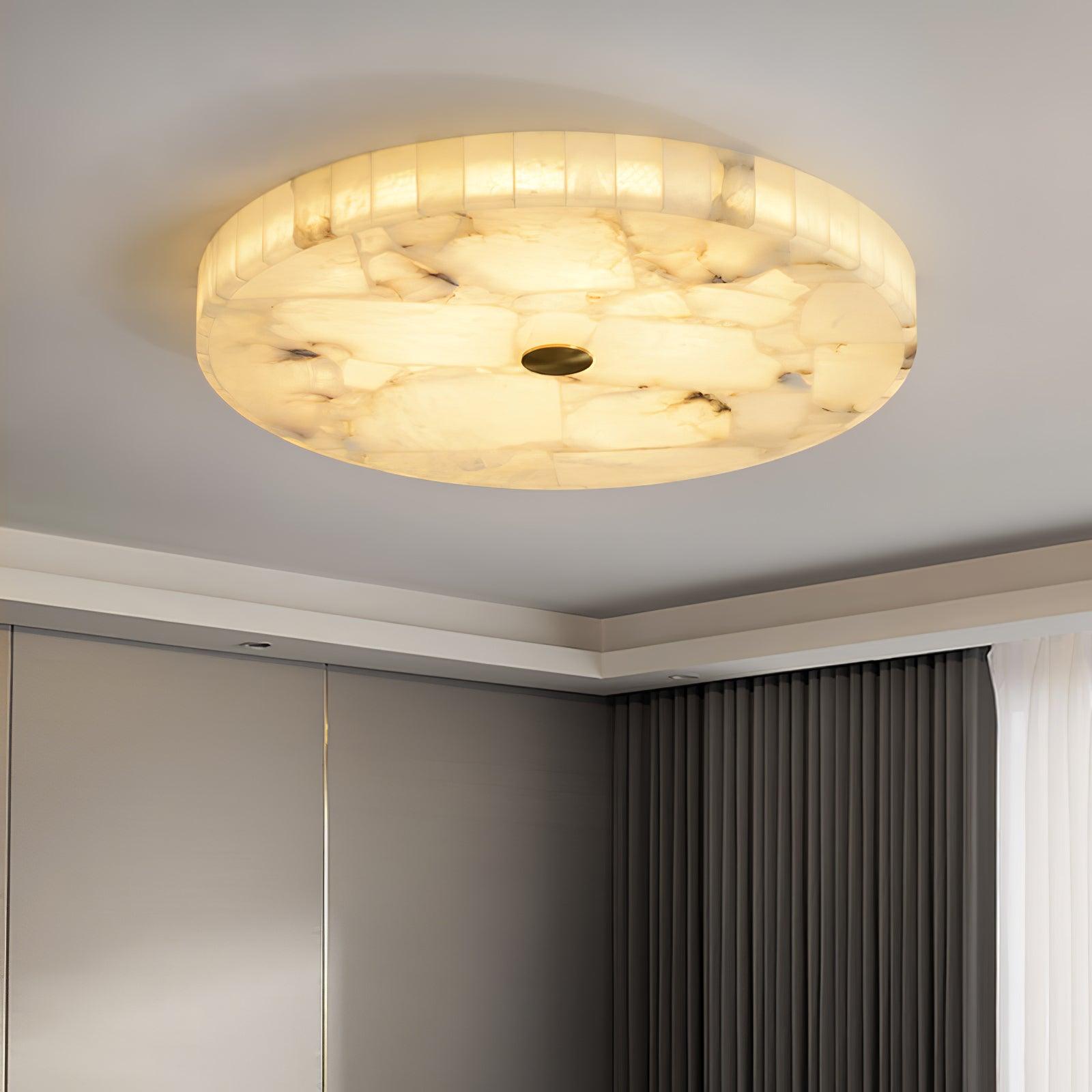 Cerchio Alabaster Ceiling Light