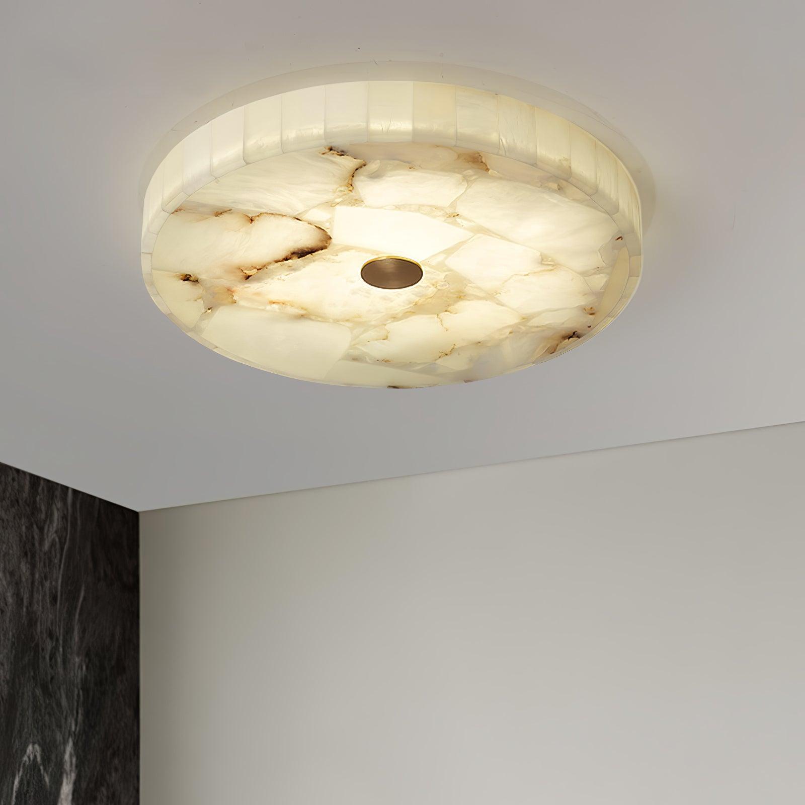 Cerchio Alabaster Ceiling Light