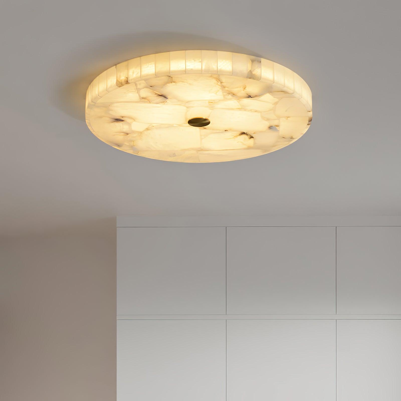 Cerchio Alabaster Ceiling Light