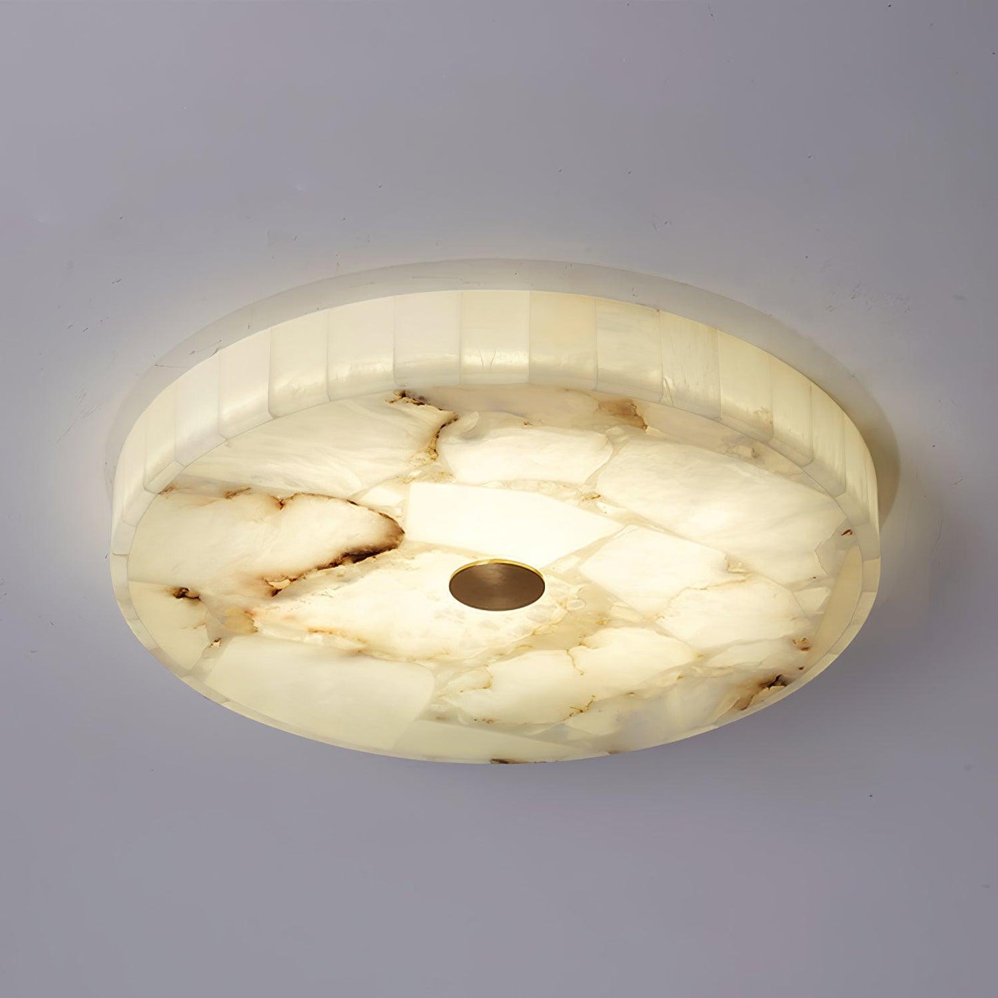 Cerchio Alabaster Ceiling Light