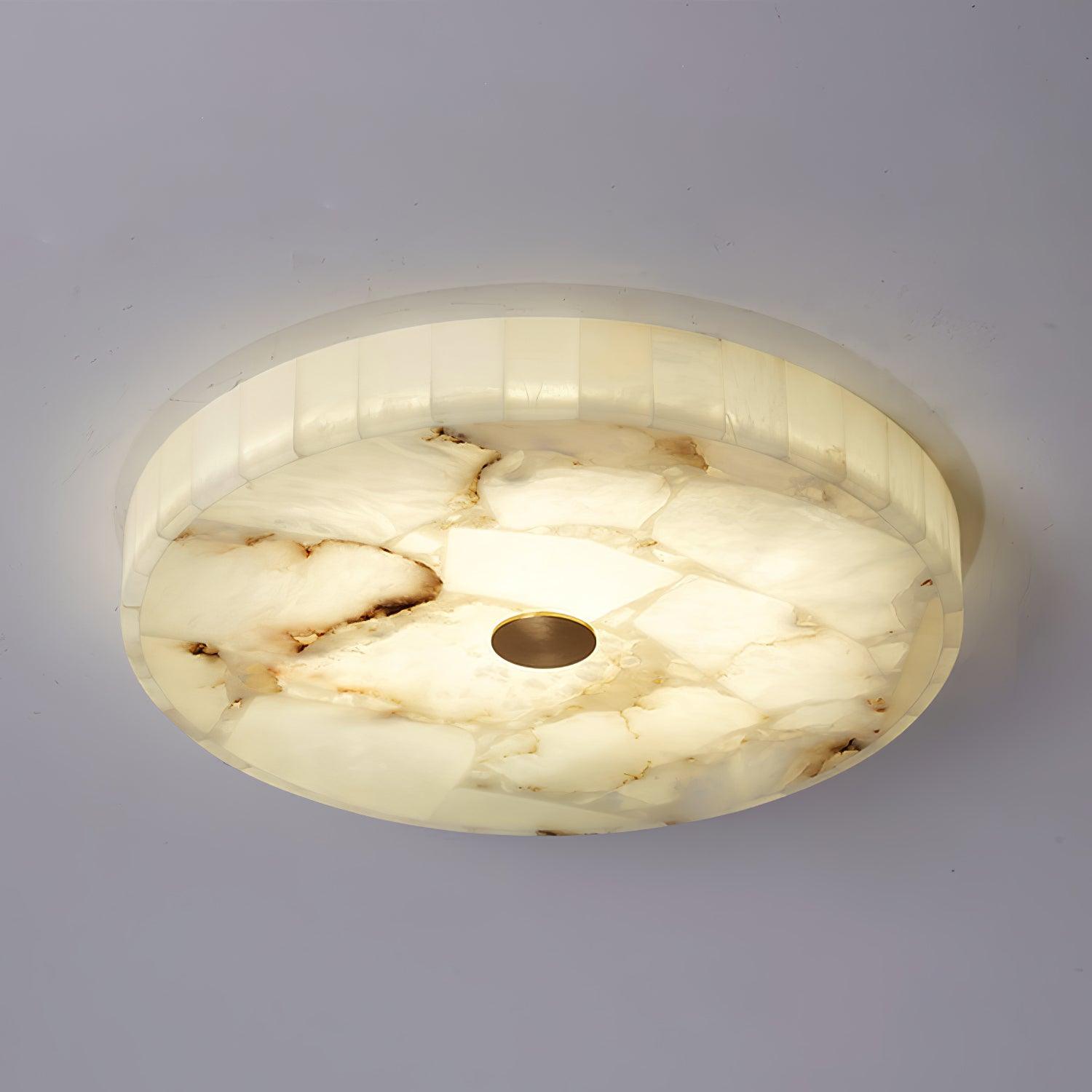 Cerchio Alabaster Ceiling Light