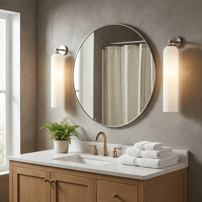 Cilindro Glass Wall Light