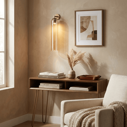 Cilindro Glass Wall Light