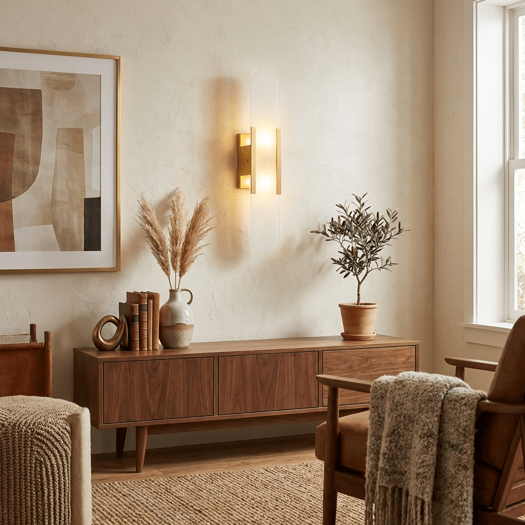 Colonna Alabaster Wall Sconce