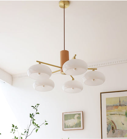 Ellisse Glass Globe Chandelier