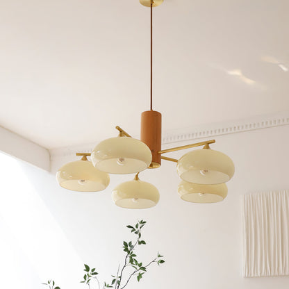 Ellisse Glass Globe Chandelier