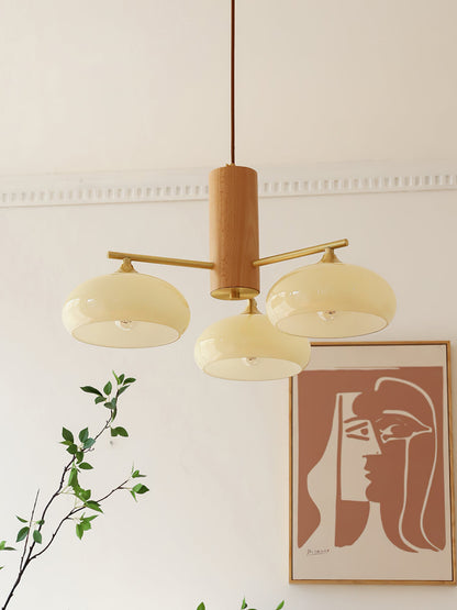 Ellisse Glass Globe Chandelier