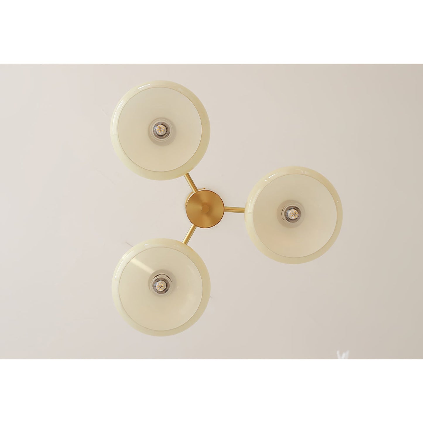 Ellisse Glass Globe Chandelier