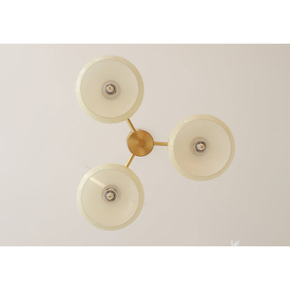 Ellisse Glass Globe Chandelier