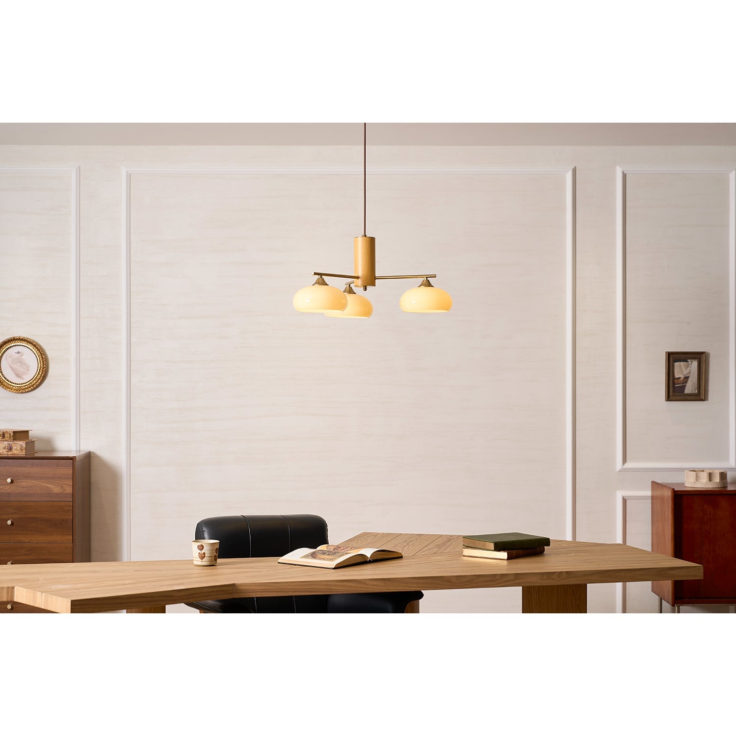 Ellisse Glass Globe Chandelier