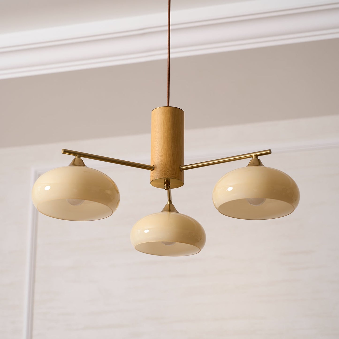 Ellisse Glass Globe Chandelier