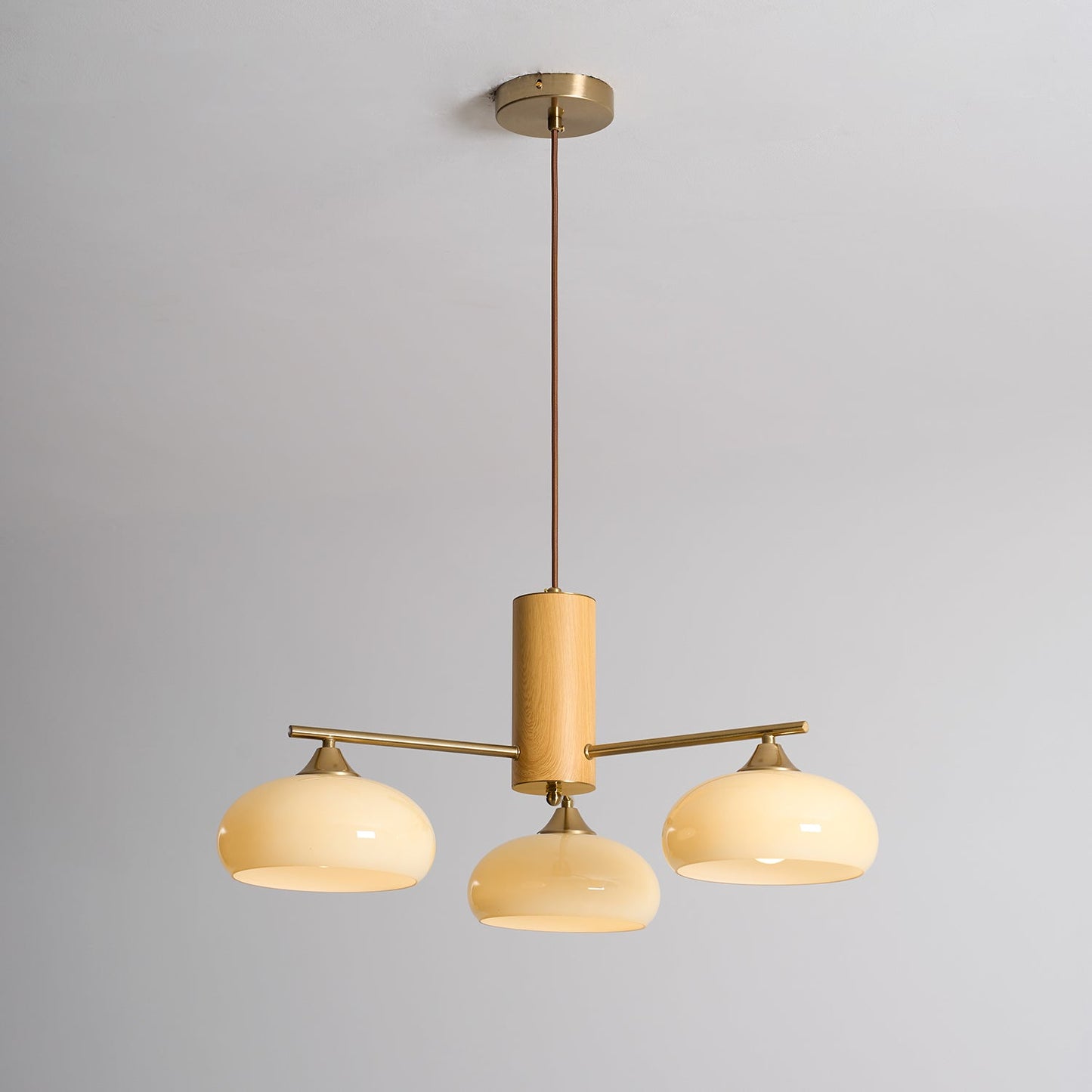 Ellisse Glass Globe Chandelier