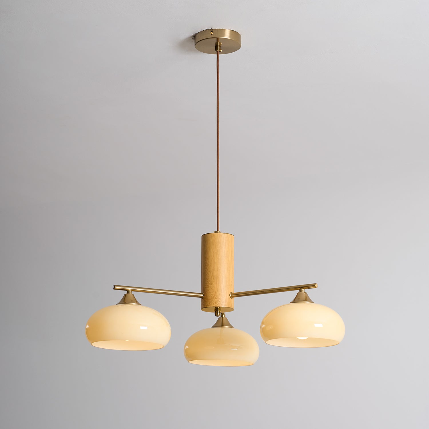 Ellisse Glass Globe Chandelier