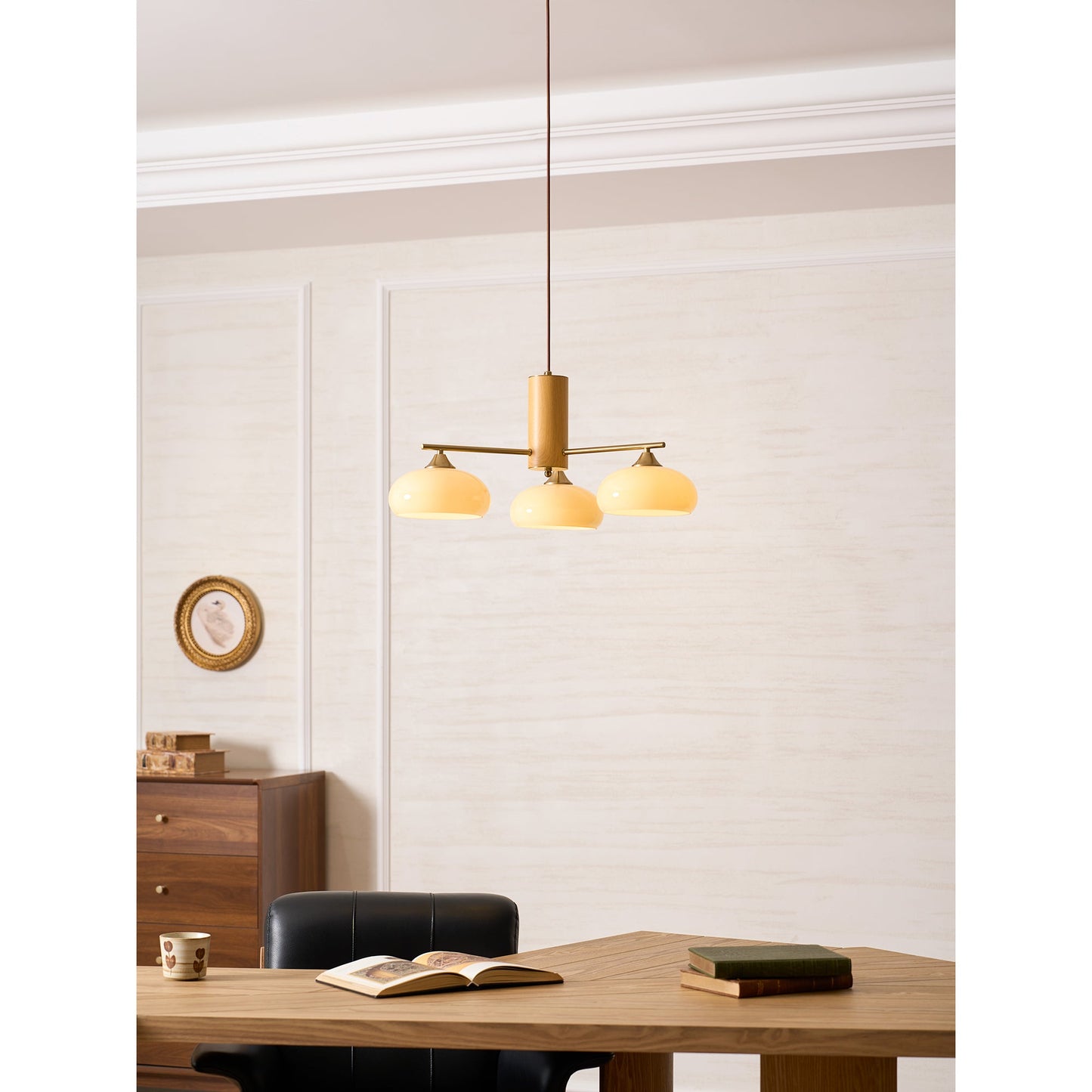 Ellisse Glass Globe Chandelier