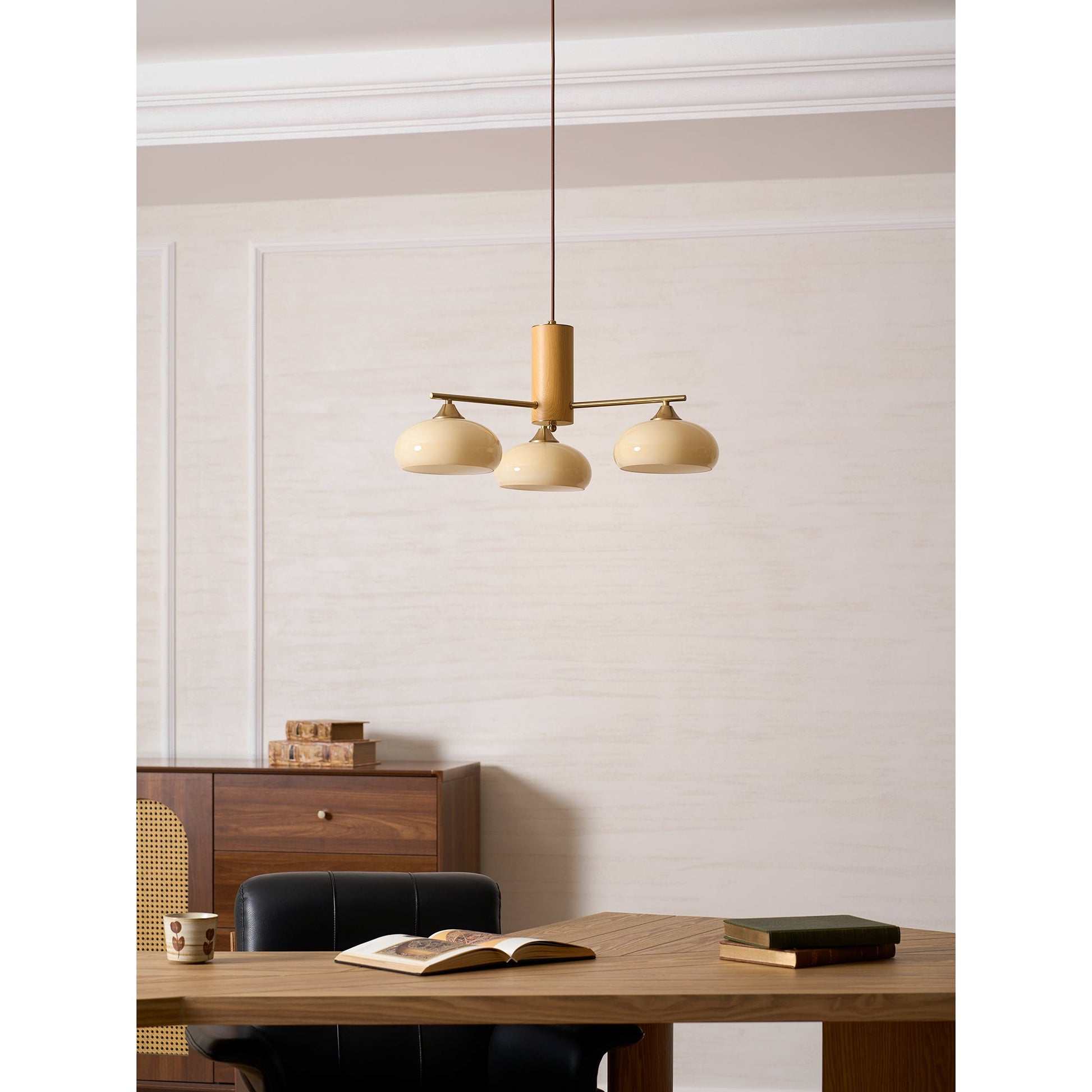 Ellisse Glass Globe Chandelier