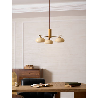 Ellisse Glass Globe Chandelier