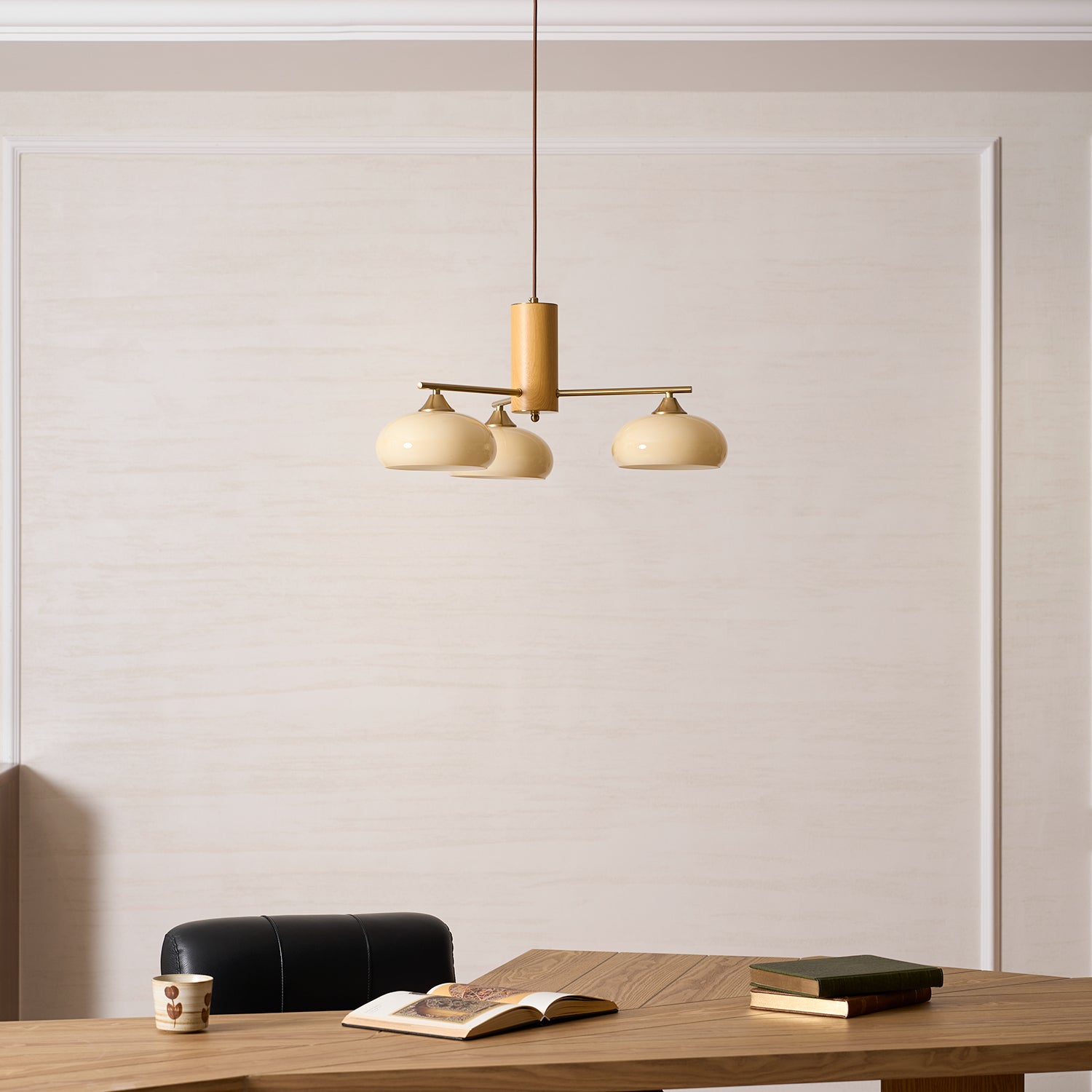 Ellisse Glass Globe Chandelier