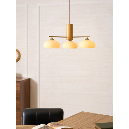 Ellisse Glass Globe Chandelier